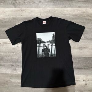 Supreme Black Public Enemy Tee